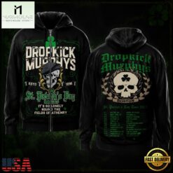 Dropkick Murphys St. Patrick’s Day It’s So Lonely Hoodie , Popular 3D Music Tee Dropkick Murphys ST Patrick S Day IT S SO Lonely Hoodie