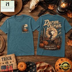 Duran Duran Pumpkin Cowboy Spooky Season 3D Shirt, Popular 3D Music Tee Duran Duran Pumpkin Cowboy Spooky Season 3D Shirt
