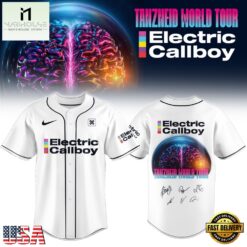 Electric Callboy Tanzneid World Tour 2026 Special New Baseball Jersey, Concert Baseball Jersey Electric Callboy Tanzneid World Tour 2026 Special New Baseball Jersey