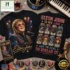Elton John Is My Jam Greatest Hits Front and Back T Shirt, Popular 3D Music Tee Elton John IS MY Jam Greatest Hits Front And Back T Shirt