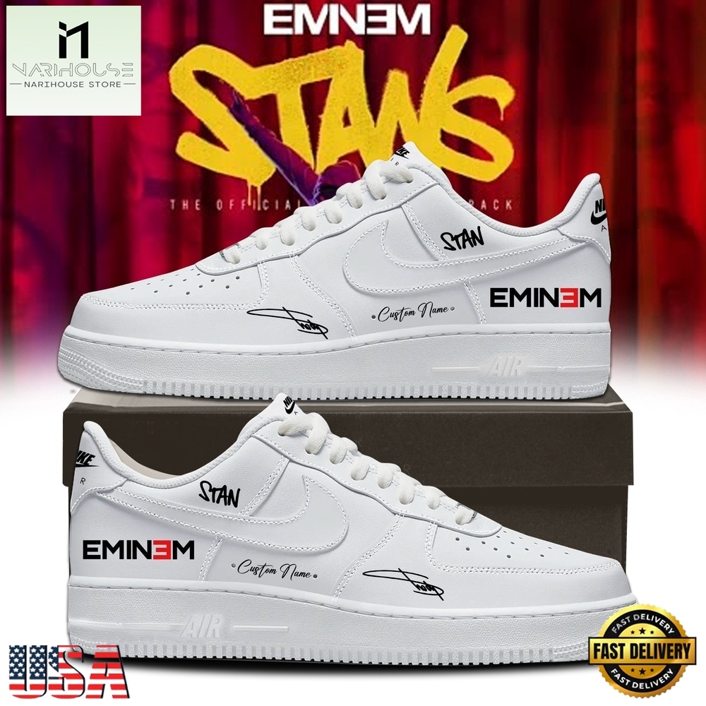 Eminem Limited Edition Air Force 1 Shoes , Music Artist AF1 Shoes Eminem Limited Edition Air Force 1 Shoes , Music Artist AF1 Shoes