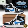 Eminem x Detroit Lions Signature Air Jordan 1 Hightop Shoes , Music Fan AJ1 Sneakers Eminem X Detroit Lions Signature Air Jordan 1 Hightop Shoes