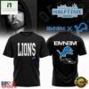 Eminem x Detroit Lions Signature Limited Edition 3D Shirt , Popular 3D Music Tee Eminem X Detroit Lions Signature Limited Edition 3D Shirt