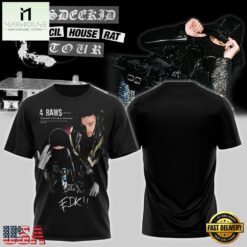 EsDeeKid Council House Rat Tour 2026 Graphic New Design 3D Shirt , Music Fans 3D T Shirt Esdeekid Council House Rat Tour 2026 Graphic New Design 3D Shirt