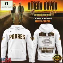 Exclusive Version San Diego Padres x Luke Bryan And Jason Aldean 2026 Hoodie, Popular 3D Music Tee Exclusive Version San Diego Padres X Luke Bryan And Jason Aldean 2026 Hoodie