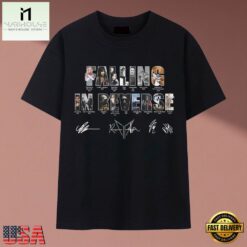 Falling In Reverse Discography Albums Band Signatures Graphic T Shirt, Music Fan 2D Shirt Falling IN Reverse Discography Albums Band Signatures Graphic T Shirt
