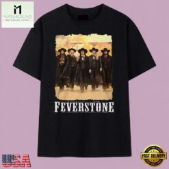 Feverstone Western Country Band Vintage Graphic T Shirt, Music Fan 2D Shirt Feverstone Western Country Band Vintage Graphic T Shirt