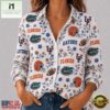 Florida Gators NCAA College Spirit Blossoms Women Casual Shirt, CAA Women Team Shirt Florida Gators Ncaa College Spirit Blossoms Women Casual Shirt