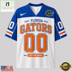Florida Gators NCAA College Team Pride Personalized Football jersey, NCAA Football Fan Jersey Florida Gators Ncaa College Team Pride Personalized Football Jersey