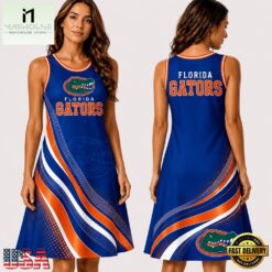 Florida Gators NCAA Team Pride Women's Sleeveless Dress, NCAA Women Team Dress Florida Gators Ncaa Team Pride Women S Sleeveless Dress
