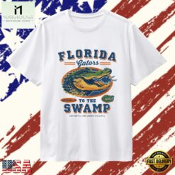 Florida Gators welcome to the swamp chomp T Shirt , Stylish 2D Graphic Shirt Florida Gators Welcome TO The Swamp Chomp T Shirt