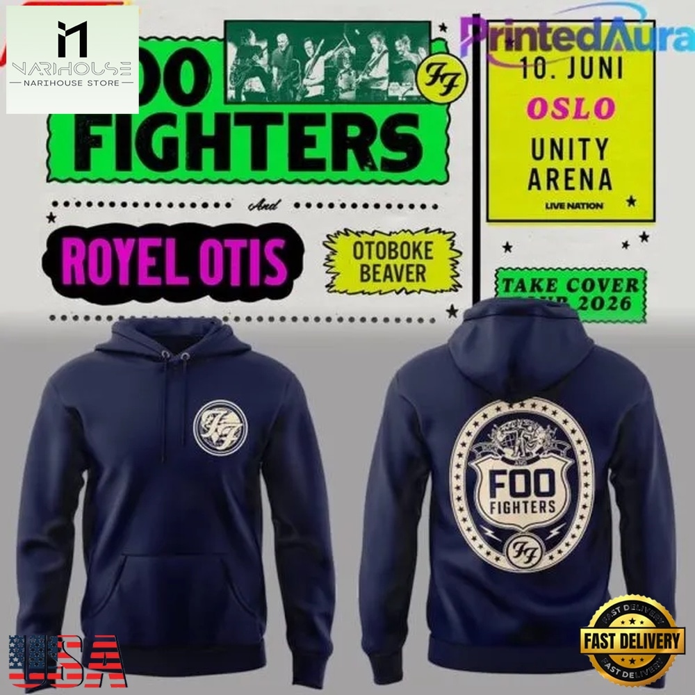 Foo Fighters Take Cover Tour 2026 Hoodie , Popular 3D Music Tee Foo Fighters Take Cover Tour 2026 Hoodie , Popular 3D Music Tee
