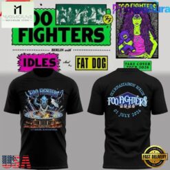Foo Fighters Take Cover Tour 2026 Special New T Shirt , Popular 3D Music Tee Foo Fighters Take Cover Tour 2026 Special New T Shirt