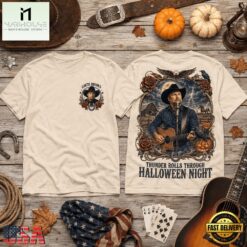 Garth Brooks Thunderstorm Rodeo 3D Shirt, Popular 3D Music Tee Garth Brooks Thunderstorm Rodeo 3D Shirt