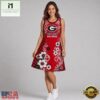 Georgia Bulldogs NCAA Sporty Floral Elegance Women’s Sleeveless Dress, NCAA Women Team Dress Georgia Bulldogs Ncaa Sporty Floral Elegance Women S Sleeveless Dress