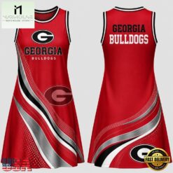 Georgia Bulldogs NCAA Team Pride Women's Sleeveless Dress, NCAA Women Team Dress Georgia Bulldogs Ncaa Team Pride Women S Sleeveless Dress