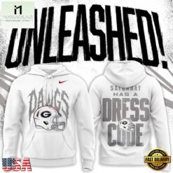 Georgia Bulldogs Whiteout Dawgs 2026 Hoodie, Hot 3D Shirt Trend Georgia Bulldogs Whiteout Dawgs 2026 Hoodie