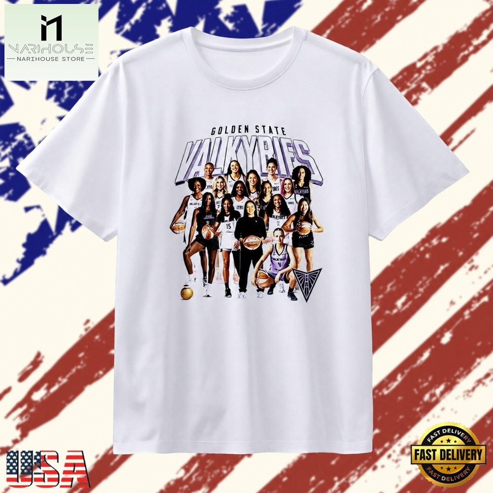 Golden State Valkyries Team Roster Slam Magazine Feature T Shirt, Stylish 2D Graphic Shirt Golden State Valkyries Team Roster Slam Magazine Feature T Shirt, Stylish 2D Graphic Shirt
