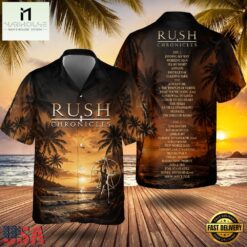 Great Rock Band Rush Chronicles Hawaiian Shirt