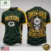 Green Bay Packers NFL Till I’m Dead Forever Skull Fan Pride 3D Shirt, NFL Sporty Shirt Green Bay Packers Nfl Till I M Dead Forever Skull Fan Pride 3D Shirt