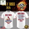 Guns N' Roses x St. Louis Cardinals World Tour 2026 White Baseball Jersey, Concert Baseball Jersey 3 Guns N' Roses x St. Louis Cardinals World Tour 2026 White Baseball Jersey, Concert Baseball Jersey Guns N Roses X ST Louis Cardinals World Tour 2026 White Baseball Jersey