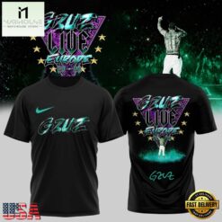 GZUZ LIVE EUROPE TOUR 2026 Signed Black T Shirt, Popular 3D Music Tee Gzuz Live Europe Tour 2026 Signed Black T Shirt