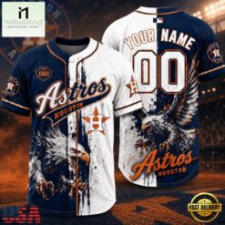 Houston Astros 2026 MLB Eagle America Personalized Baseball Jersey , MLB Sports Baseball Jersey Houston Astros 2026 Mlb Eagle America Personalized Baseball Jersey