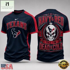 Houston Texans NFL Till I’m Dead Forever Skull Fan Pride 3D Shirt, NFL Sporty Shirt Houston Texans Nfl Till I M Dead Forever Skull Fan Pride 3D Shirt