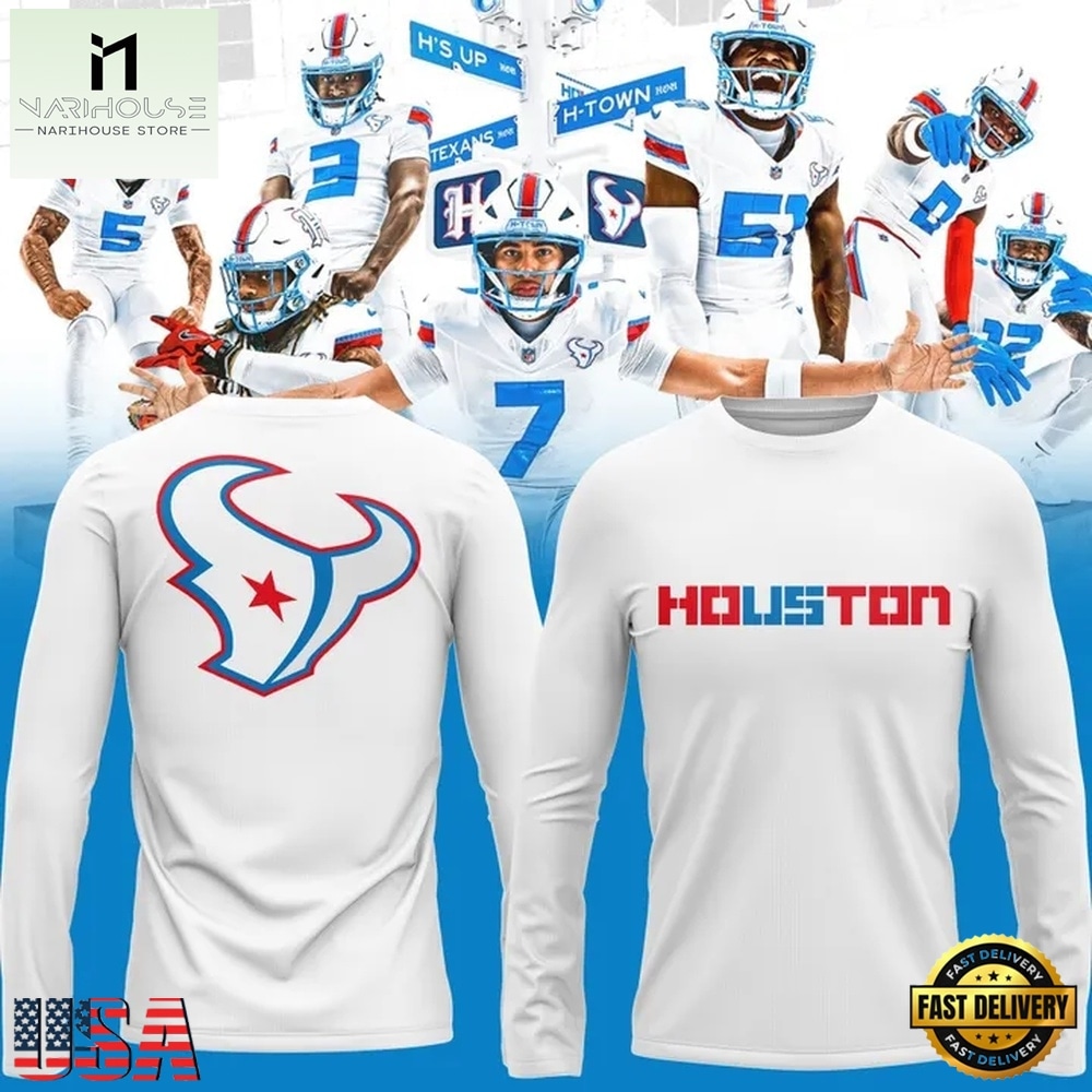 Houston Texans Rivalries By the H For the H 2026 Long Sleeve Shirt, Hot 3D Shirt Trend Houston Texans Rivalries By the H For the H 2026 Long Sleeve Shirt, Hot 3D Shirt Trend