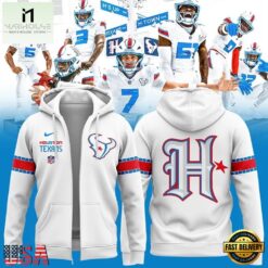 Houston Texans Rivalries By the H For the H 2026 Zip Hoodie, Hot 3D Shirt Trend Houston Texans Rivalries BY The H For The H 2026 Zip Hoodie