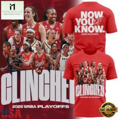 Indiana Fever 2026 WNBA PLAYOFFS Now You Know Red 3D Shirt, Hot 3D Shirt Trend Indiana Fever 2026 Wnba Playoffs Now You Know Red 3D Shirt