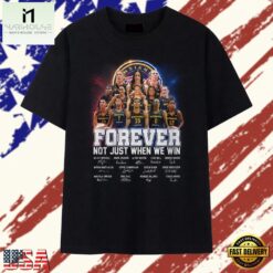 Indiana Fever Forever Not Just When We Win Team Signatures 2026 T Shirt , Stylish 2D Graphic Shirt Indiana Fever Forever Not Just When WE Win Team Signatures 2026 T Shirt