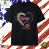 Indiana Fever Heart Basketball Fan 2026 T Shirt , Stylish 2D Graphic Shirt Indiana Fever Heart Basketball Fan 2026 T Shirt