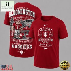Indiana Hoosiers 2026 NCAA Back To Campus 3D Shirt , NCAA College 3D Shirt Indiana Hoosiers 2026 Ncaa Back TO Campus 3D Shirt