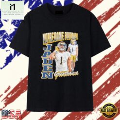Jaden Greathouse Notre Dame Football 1 Fighting Irish T Shirt, Stylish 2D Graphic Shirt Jaden Greathouse Notre Dame Football 1 Fighting Irish T Shirt