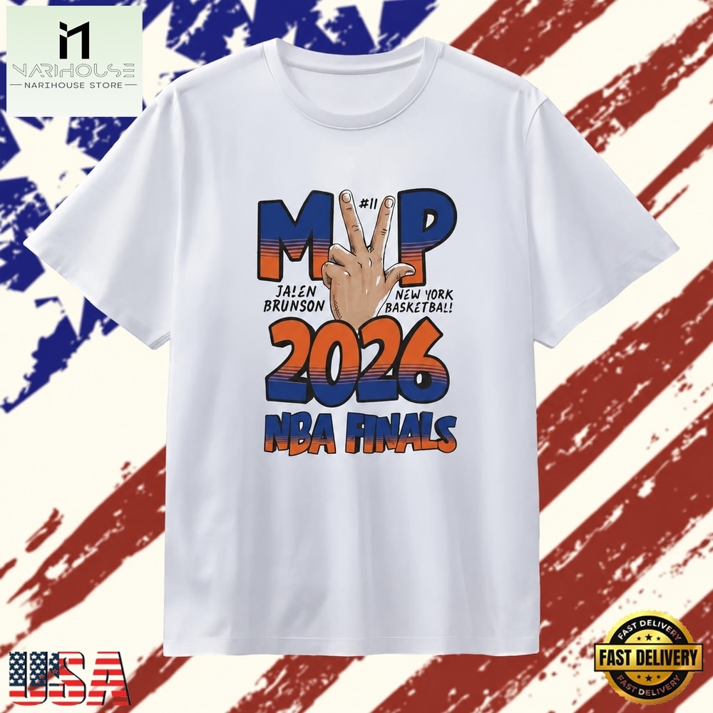 Jalen Brunson New York Basketball MVP 2026 NBA Finals T Shirt, Stylish 2D Graphic Shirt Jalen Brunson New York Basketball MVP 2026 NBA Finals T Shirt, Stylish 2D Graphic Shirt