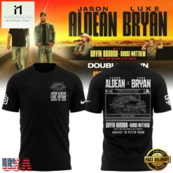 Jason Aldean and Luke Bryan x San Diego Padres Limited Edition 2026 T Shirt, Popular 3D Music Tee Jason Aldean And Luke Bryan X San Diego Padres Limited Edition 2026 T Shirt