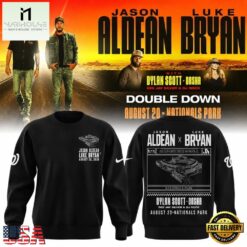 Jason Aldean and Luke Bryan x Washington Nationals 2026 Sweatshirt, Popular 3D Music Tee Jason Aldean And Luke Bryan X Washington Nationals 2026 Sweatshirt