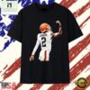 Jason Sanders Miami Dolphins number 2 signature T Shirt, Stylish 2D Graphic Shirt Jason Sanders Miami Dolphins Number 2 Signature T Shirt