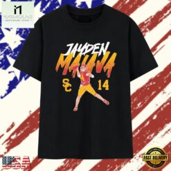 Jayden Maiava USC Trojans 14 football quarterback T Shirt , Stylish 2D Graphic Shirt Jayden Maiava Usc Trojans 14 Football Quarterback T Shirt