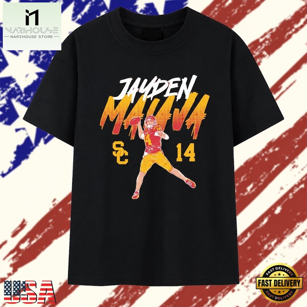Jayden Maiava USC Trojans 14 football quarterback T Shirt , Stylish 2D Graphic Shirt Jayden Maiava USC Trojans 14 football quarterback T Shirt , Stylish 2D Graphic Shirt