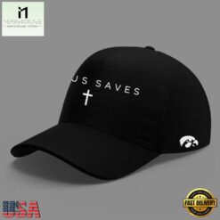 JESUS SAVES x Iowa Hawkeyes 2026 Classic Cap , Trending Cap Style Jesus Saves X Iowa Hawkeyes 2026 Classic Cap