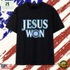 Jesus Won Seattle Mariners Baseball Logo 2026 T Shirt , Stylish 2D Graphic Shirt Jesus Won Seattle Mariners Baseball Logo 2026 T Shirt
