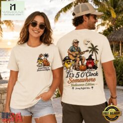 Jimmy Buffett x M&M Halloween 3D Shirt, Popular 3D Music Tee Jimmy Buffett X M M Halloween 3D Shirt