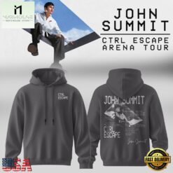 John Summit CTRL ESCAPE Arena Tour 2026 Limited Edition Hoodie , Music Fans 3D T Shirt John Summit Ctrl Escape Arena Tour 2026 Limited Edition Hoodie