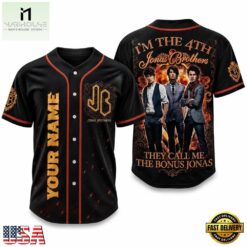 Jonas Brothers Baseball Jersey , Concert Baseball Jersey Jonas Brothers Baseball Jersey