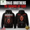 Jonas Brothers The Burning Up Tour 2026 All Over Print Hoodie , Popular 3D Music Tee Jonas Brothers The Burning UP Tour 2026 All Over Print Hoodie