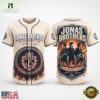 Jonas Brothers The Burning Up Tour 2026 Limited Edition Baseball Jersey , Concert Baseball Jersey Jonas Brothers The Burning UP Tour 2026 Limited Edition Baseball Jersey
