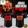 Jonas Brothers The Burning Up Tour 2026 Signature Custom Baseball Jersey, Concert Baseball Jersey Jonas Brothers The Burning UP Tour 2026 Signature Custom Baseball Jersey