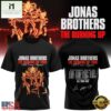 Jonas Brothers The Burning Up Tour 2026 Signature Scheduler T Shirt, Popular 3D Music Tee Jonas Brothers The Burning UP Tour 2026 Signature Scheduler T Shirt